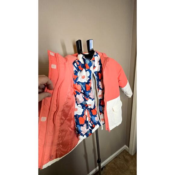 SwissTech Toddler Heavyweight Systems Jacket 4-in-1 Peach 5T - Picture 2 of 7